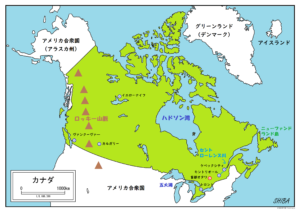 カナダの地形