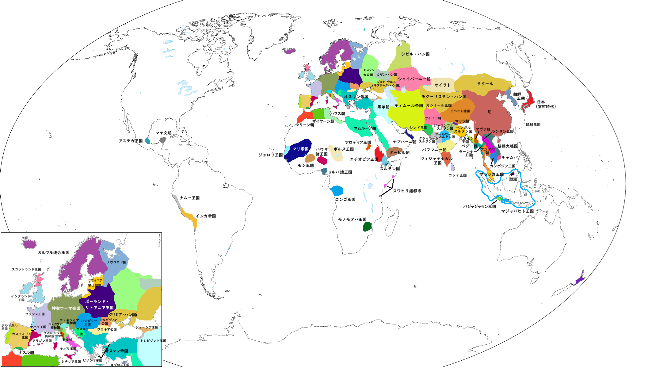 15世紀の世界